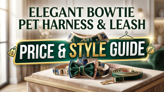 Elegant Bowtie Pet Harness with Leash 2026: Price & Style Guide