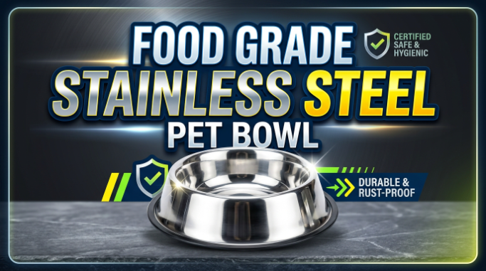 Food Grade Stainless Steel Pet Bowl: The 2026 Buyer's Guide