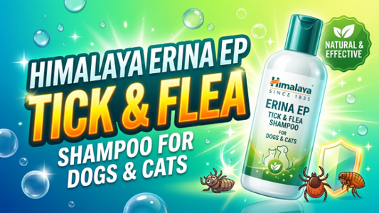 Himalaya Erina EP Tick & Flea Shampoo for Dogs & Cats