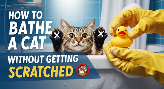 How to Bathe a Cat Without Getting Scratched