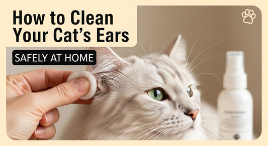 How to Clean Your Cats Ears at Home Safely