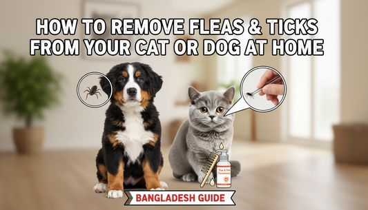 How to Remove Fleas and Ticks from Pets at Home Bangladesh 2026