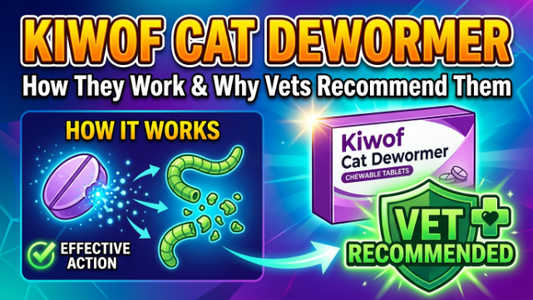 Kiwof Cat Dewormer Chewable Tablets: How They Work &  Why Vets Recommend Them