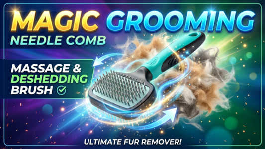 Magic Grooming Needle Comb: Best Deshedding Brush 2026