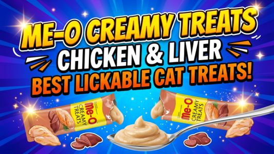 Me-O Creamy Treats Chicken & Liver 2026: Best Lickable Cat Treats