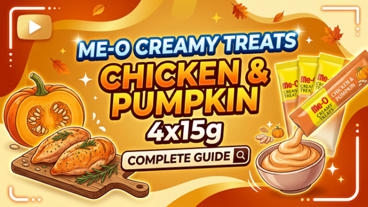 Me-O Creamy Treats Chicken & Pumpkin 4x15g Complete Guide