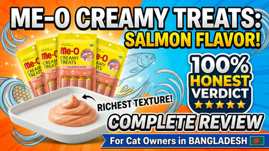 Me-O Creamy Treats Salmon Flavor Review (Best for Cats)