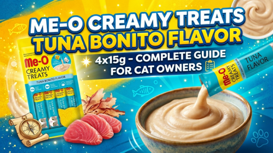 Me-O Creamy Treats Tuna Bonito Flavor 4x15g – Complete Guide for Cat Owners