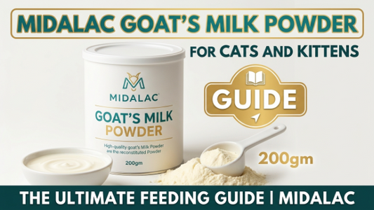 Midalac Goat's Milk Powder for Cats and Kittens 200gm Guide