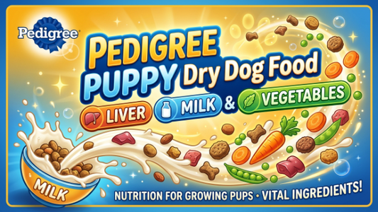 Pedigree Puppy Dry Dog Food Liver Milk & Vegetables Complete Guide