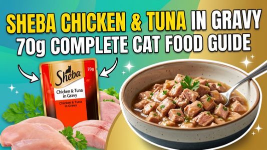 Sheba Chicken & Tuna in Gravy 70g Complete Cat Food Guide