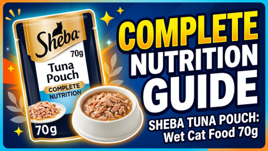 Sheba Tuna Pouch Wet Cat Food 70g complete Nutrition guide