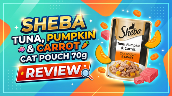 Sheba Tuna, Pumpkin & Carrot Cat Pouch 70g 2026 Review