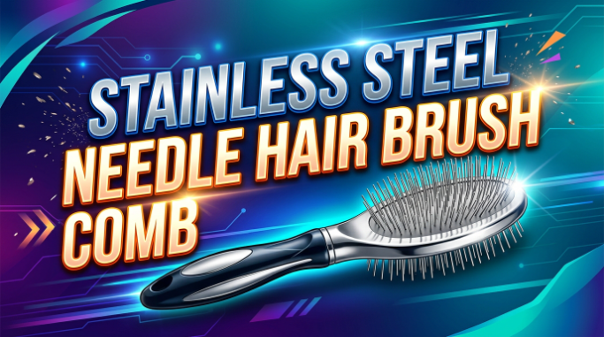 Stainless Steel Needle Hair Brush Comb For for dogs and cats