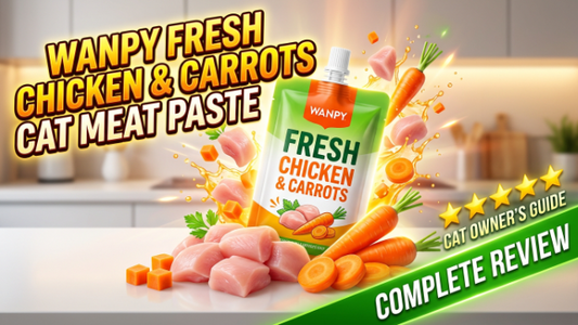 Wanpy Fresh Chicken & Carrots Cat Meat Paste Review (Best for Adult Cats)