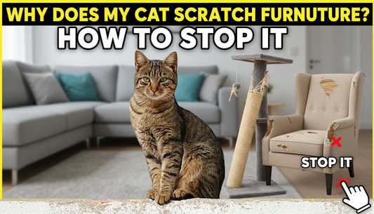 Why Does My Cat Scratch Furniture? How to Stop It