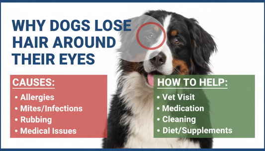 Why Dogs Lose Hair Around Their Eyes and How to Help Them