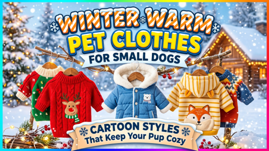 Winter Warm Pet Clothes for Small Dogs