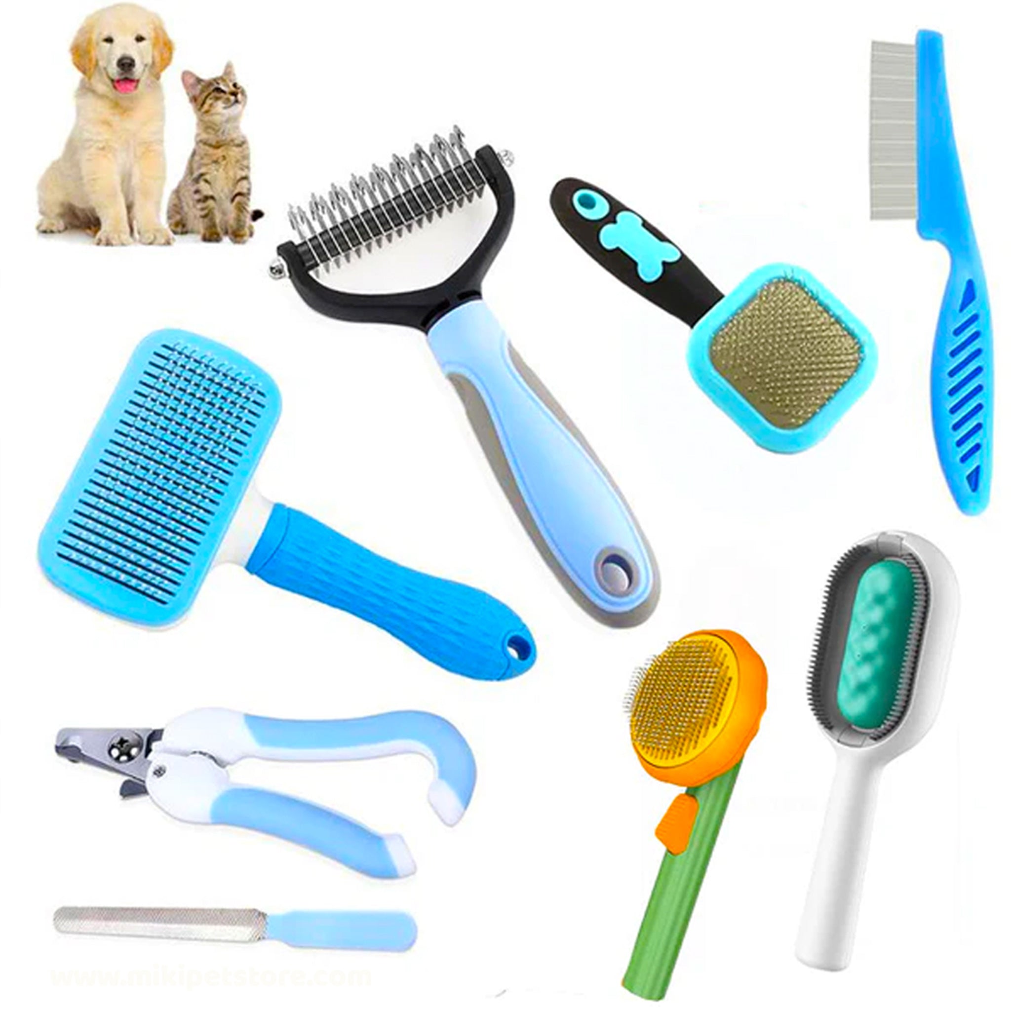 Pet Grooming Brush and Comb