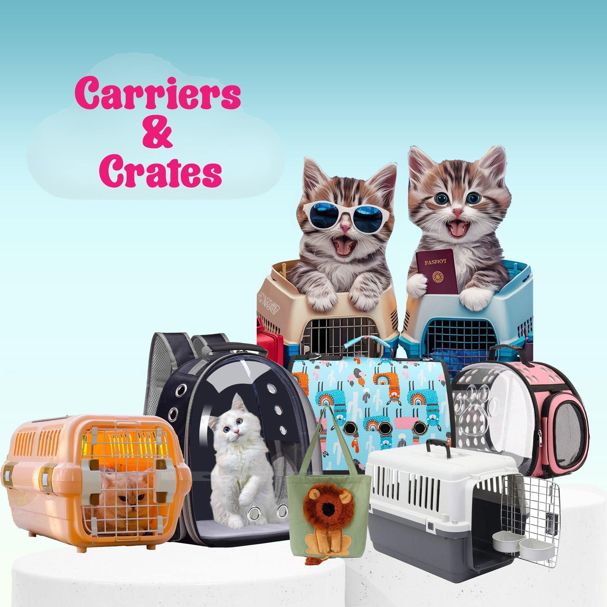 Pet Carriers & Crates