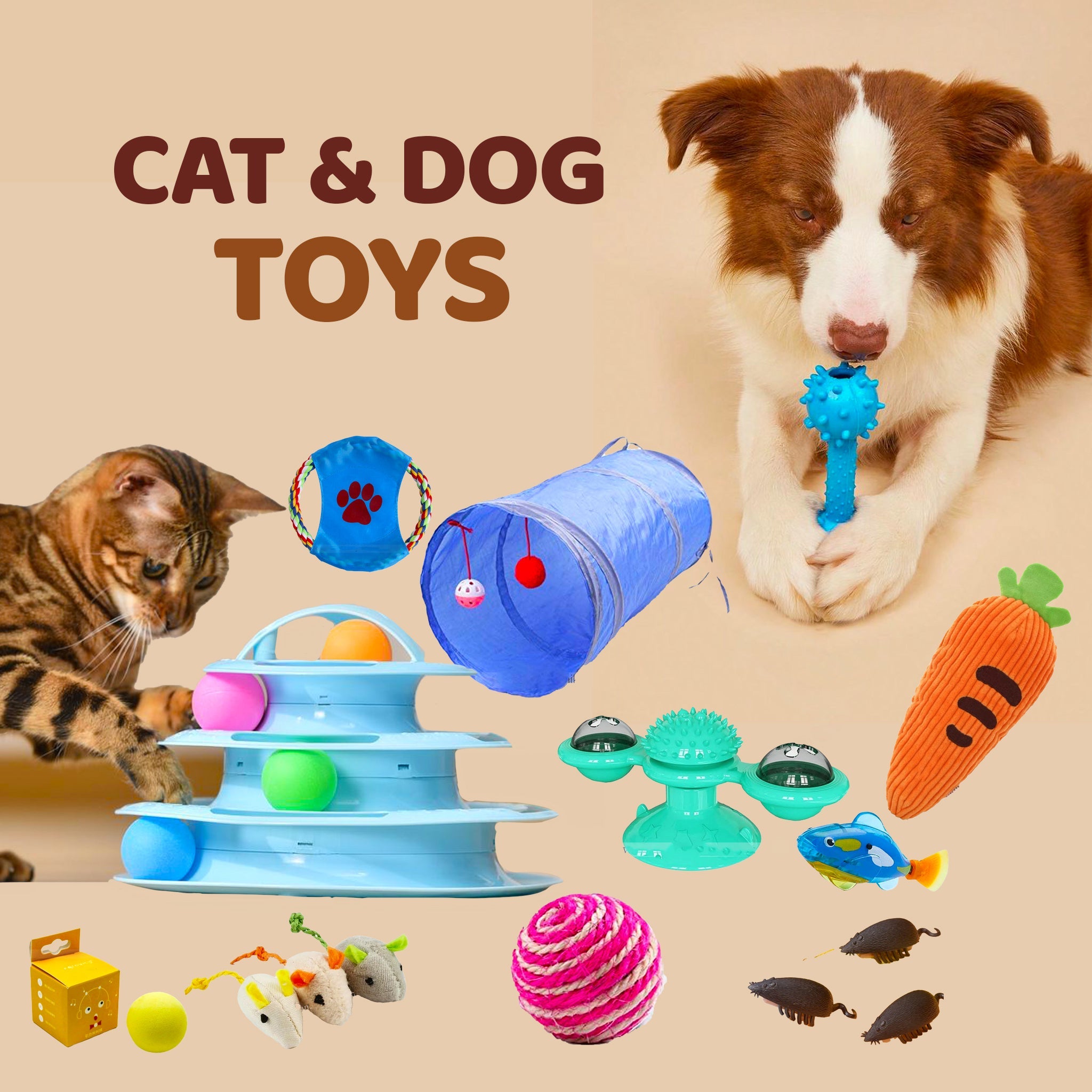 Cat and Dog Toys