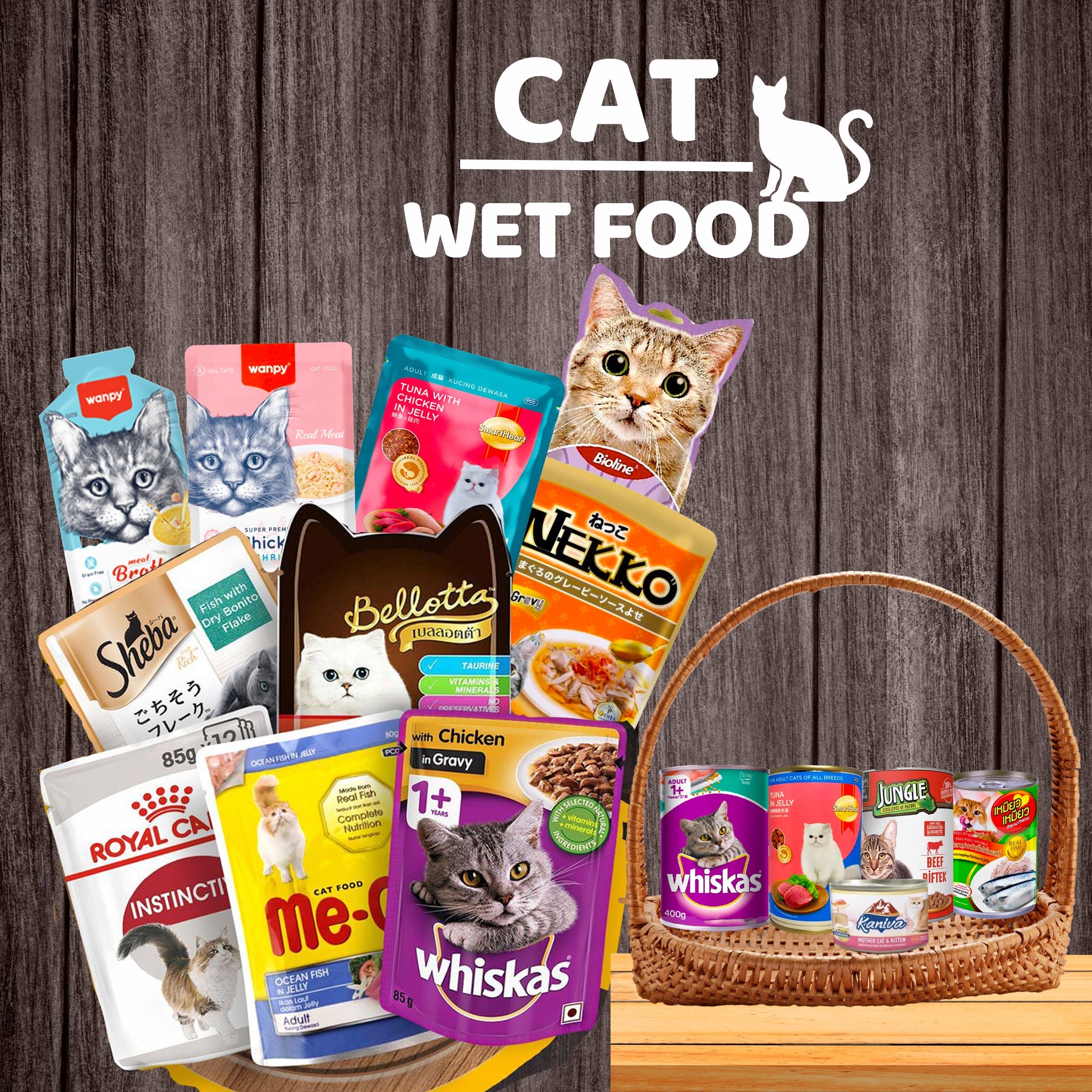Buy Cat Wet Food Online at Affordable Price in MikiPetStore