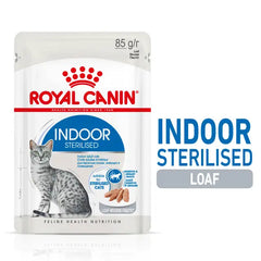 Royal Canin Cat Pouch Adult Indoor Sterilised Loaf Mousse 85g