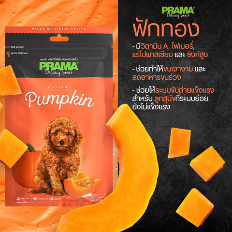 Prama Buttery Pumpkin Dog Treats 70gm