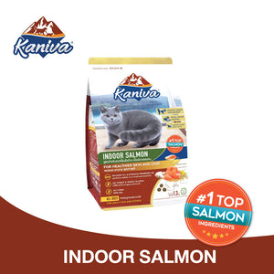 Kaniva Cat Food Indoor Cat Formula – Salmon,  Chicken & Rice