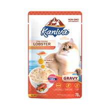 Kaniva Cat Pouch Tuna Topping Lobster In Gravy 70g for Adult & Kitten