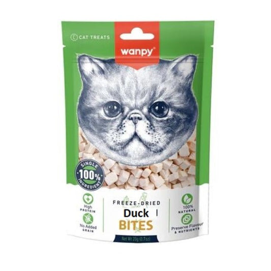 Wanpy Freeze Dried Duck Cat Treat  20 gm