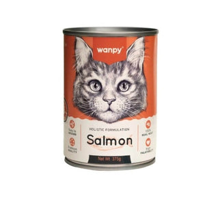 Wanpy Holistic Formulation Salmon Adult Cat Can Food 375gm