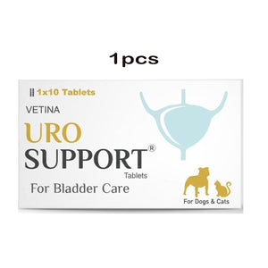 Vetina URO Support Tablets for Urinary Bladder Care for Dogs and Cats 1pcs Tablets