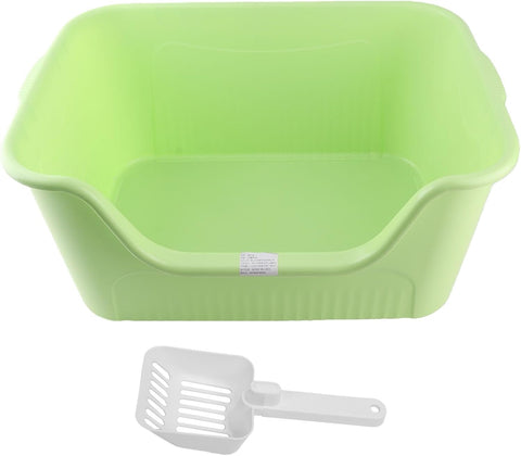 Plastic Big Large Cat Toilet Litter Box