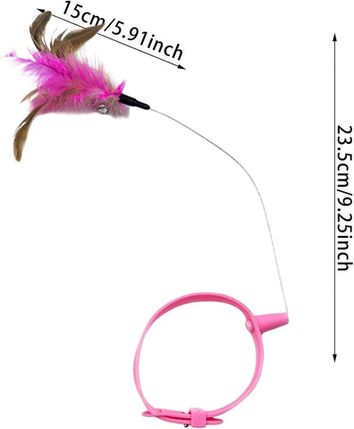 Cat Collar Toy Interactive Teasing Wand Kitten