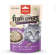 Wanpy Freeze Dried Fluffy Topper Duck, Brussels Sprouts & Kale 30gm