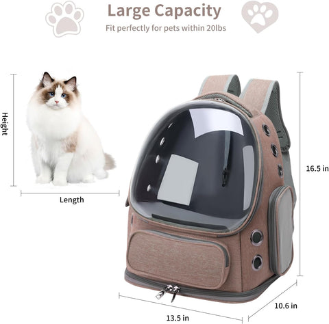 Moorpet Large Size Pet Carrier Backpack for Carrying Pet Cat & Puppy