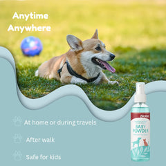 Bioline Pet Perfume Baby Powder Flavor  Cats & Dogs Perfume 118ml