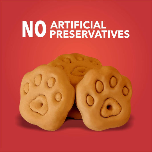 Drools All Life Stages Dog Treat Biscuits 400g Jar Real Chicken Flavour