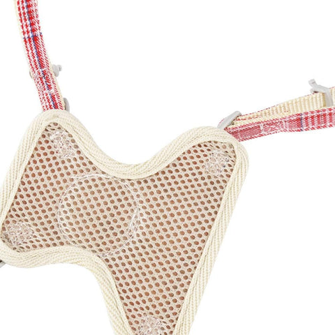 Pet Nylon Mesh Harness and Leash Set for Cats and Dogs  Adjustable Vest Harness