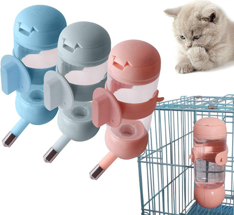 500ml No-Drip Pet Water Dispenser for Cats & Dogs