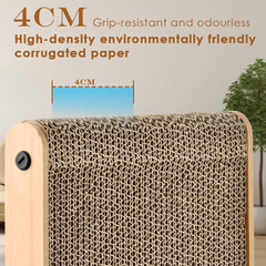 Cat Scratcher L-Shaped Vertical Cat Scratch Board