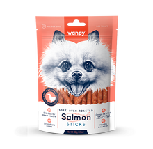 Wanpy Oven Roasted Dog Treat Salmon Sticks 100gm