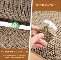Cat Scratcher L-Shaped Vertical Cat Scratch Board