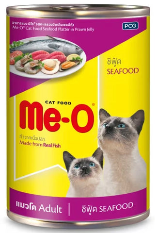 Me O SeaFood Canned Wet Cat Food-400gm