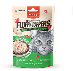 Wanpy Freeze Dried Fluffy Topper Chicken & Cranberry 30gm