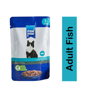 Paw Paw Pouch Adult Fish 85gm