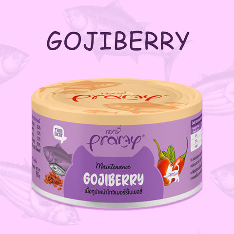Pramy MAINTENANCE TUNA TOPPING GOJI BERRY CAN 80gm