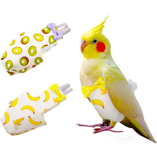 Reusable Bird  Waterproof  Diaper Flight Suit
