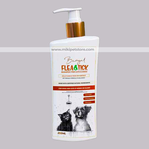 Bengal Flea & Tick Shampoo for Dogs and Cats 250ml